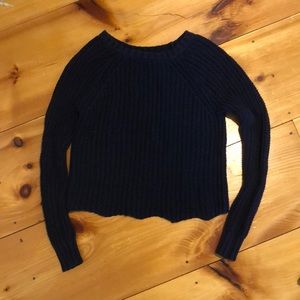 AE navy blue sweater